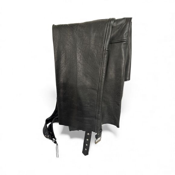 Mens UNIK Leather Chaps XL - Picture 2 of 3
